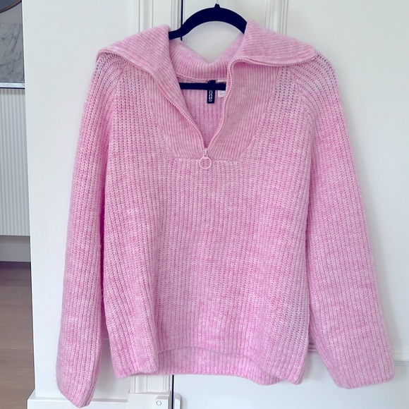 Oversized half zip sweater, XS - Picture 4 of 4